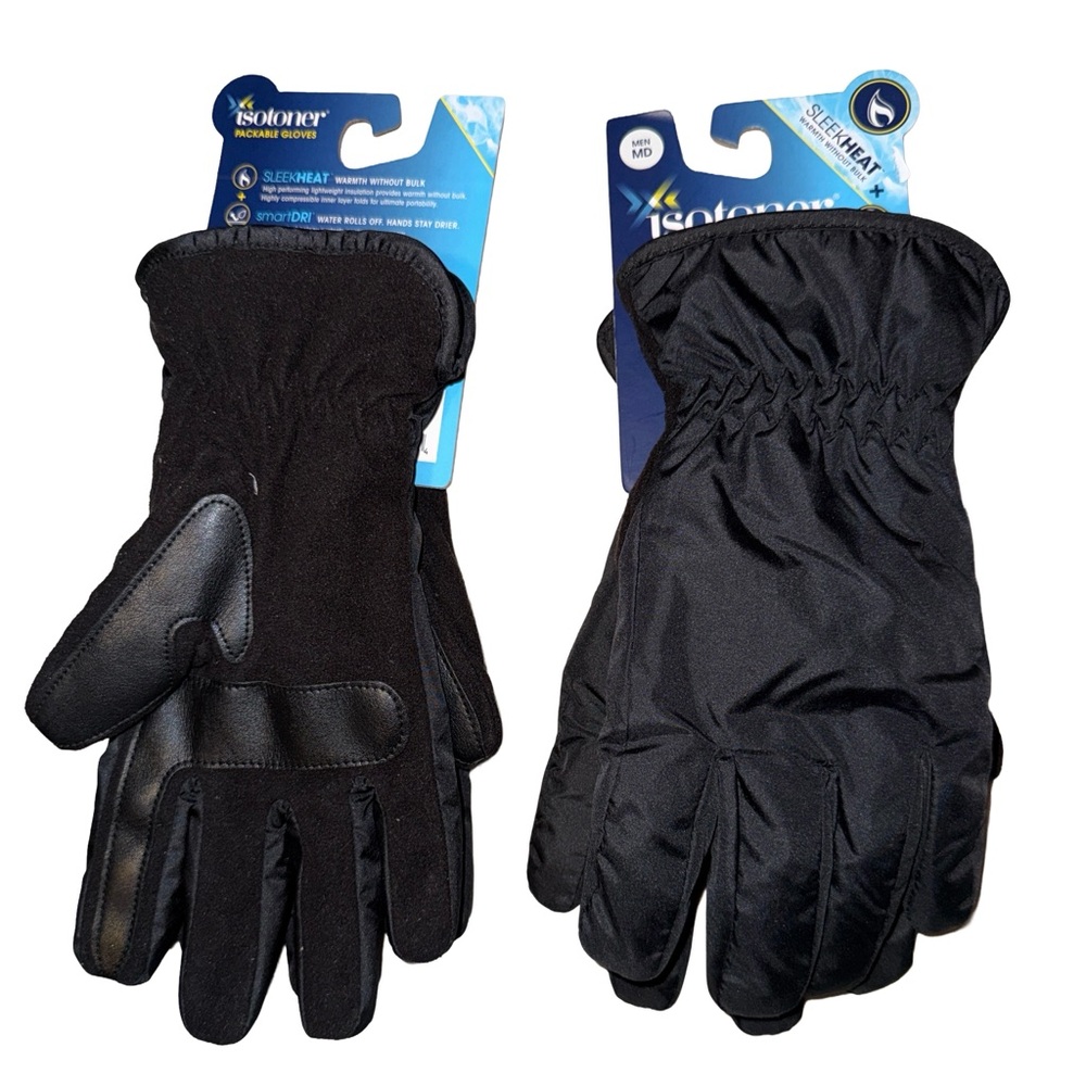 ❄️New! Isotoner Touchscreen Sleekheat Winter Gloves